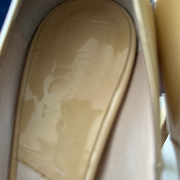 Christian Dior Leather Peep Toe Pumps Size 7 - Picture 6 of 6